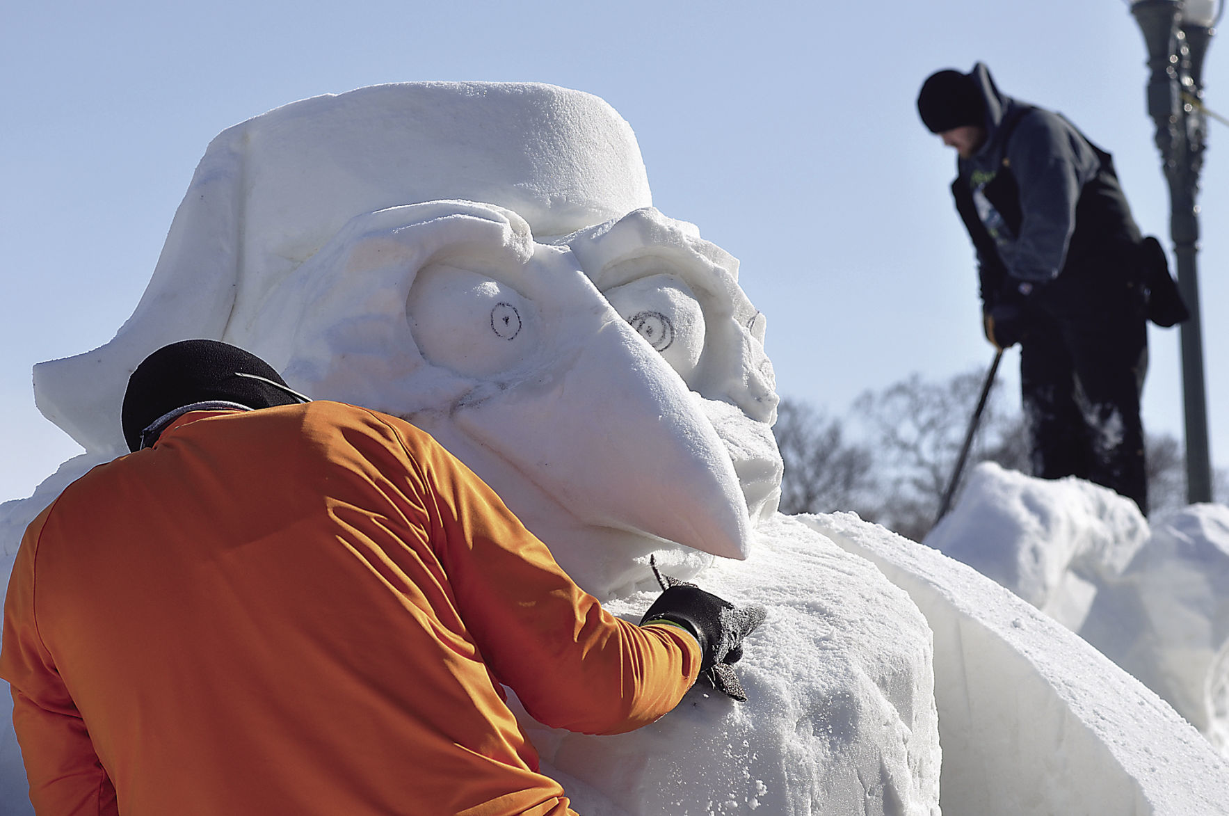 Snow Sculpting 4
